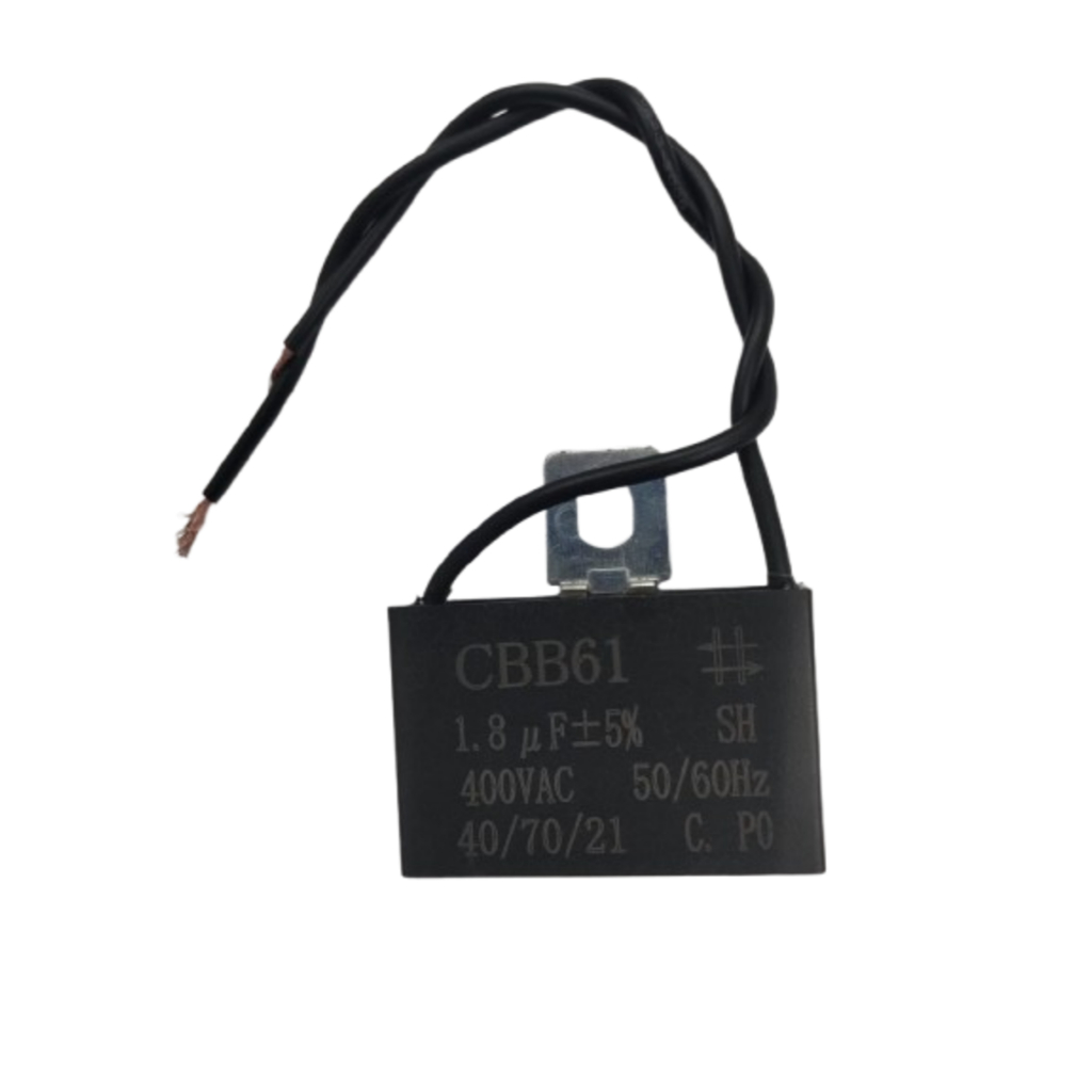 Capacitor Para Motor Ventilador Ac Cbb61 1.8uf 400vac em Oferta na Shopee