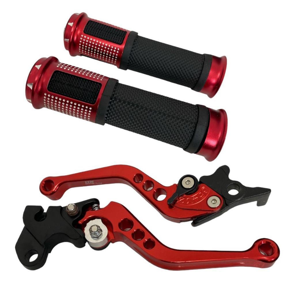 Manete Esportivo + Manopla Diamante Xre 190/300 Bros 150/160 Nx 400 em Oferta na Shopee