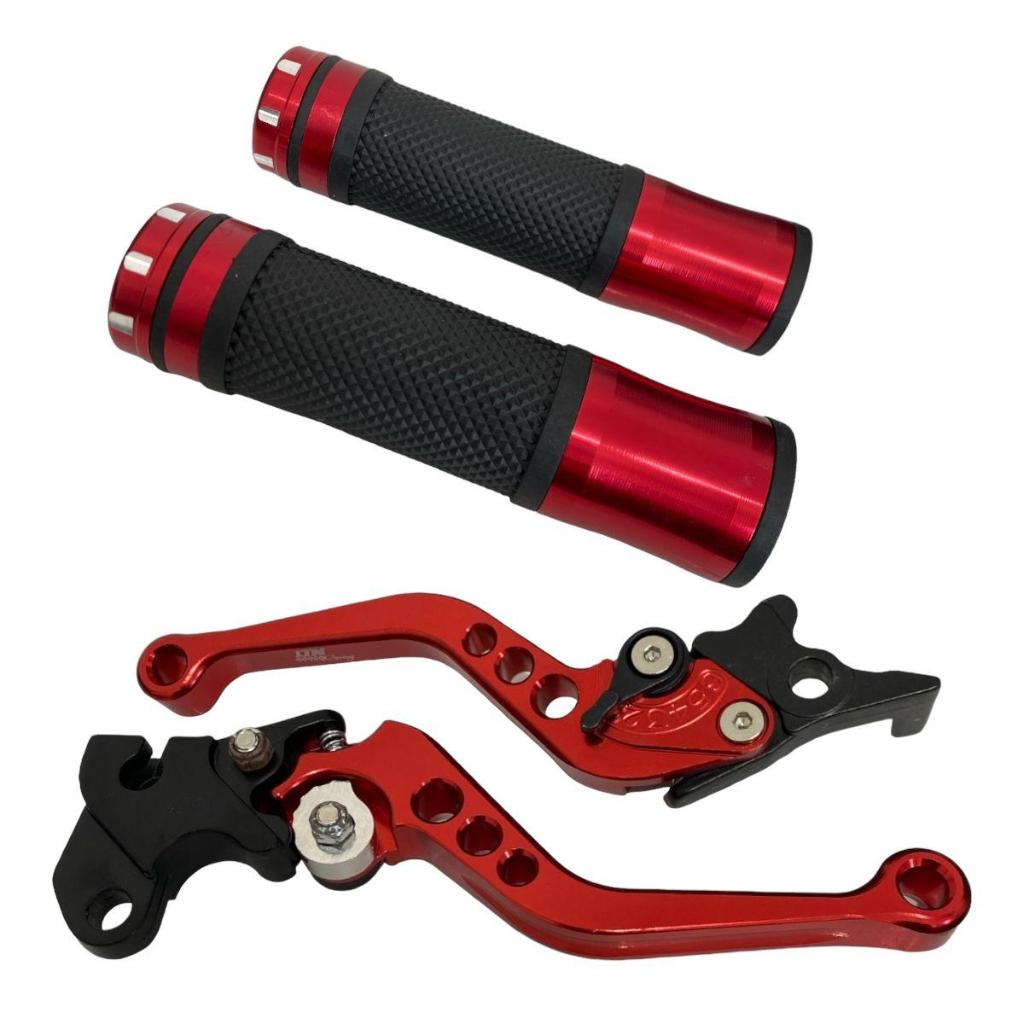 Kit Manete Manopla Esportivo Honda Falcon Xre 300 Nxr Bros A Disco 150/160 freio A Disco — imagem 2 de 2