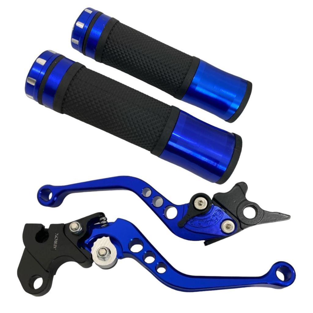 Kit Manete Manopla Esportivo Honda Falcon Xre 300 Nxr Bros A Disco 150/160 freio A Disco