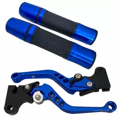 Kit Manete Esportivo Manopla Honda Cg Titan Fan Start 125/150/160 Pop 100/110 Freio Á Lona