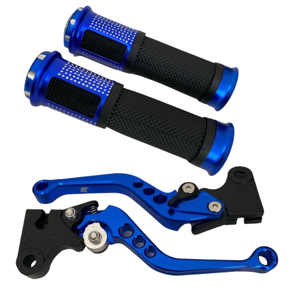 Kit Manete Manopla Esportivo Cg Titan150/125 Fan Pop 100/110 Freio Lona — imagem 2 de 2