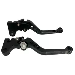 Par Manete Esportivo Para Moto Honda Pop/Fan/Titan Fan 150/125 Freio A Lona (Tambor)