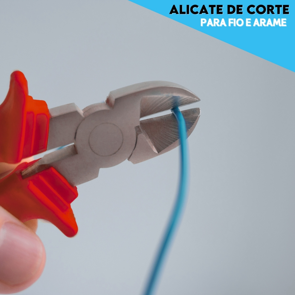 Alicate de Corte Profissional  para Fio e Arame - Aero