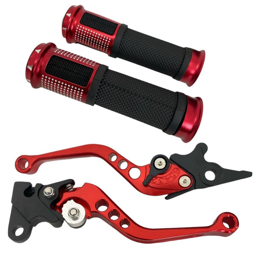 Kit Manete Esportivo Manopla Luva CBX 200 Strada Cbx 250 Twister Cb 300 Freio A Disco — imagem 2 de 2
