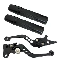 Kit Manete + Manopla Esportivo Honda Cbx 250 Twister Cb300 Cbx 200 Strada