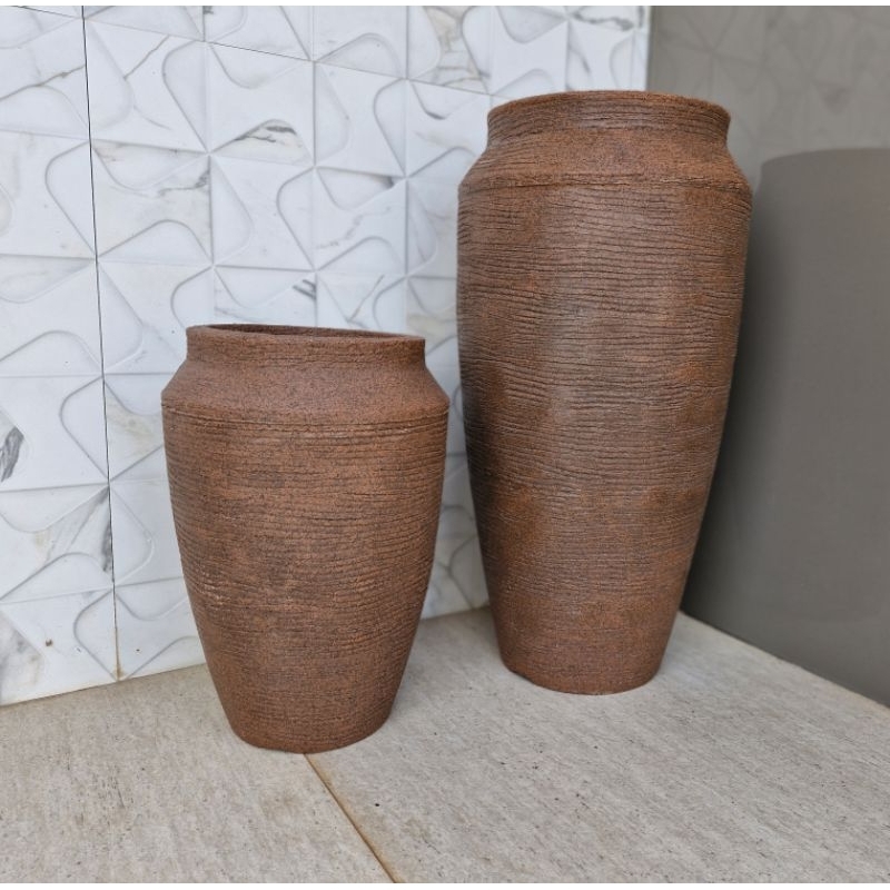 kit Vaso de planta em polietileno Tailandês- Ref 131-132