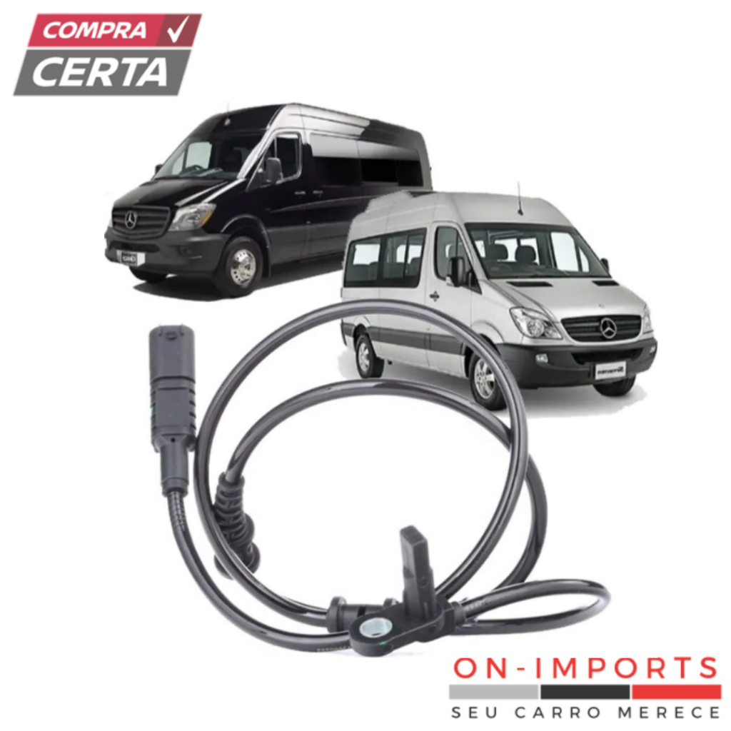SENSOR FREIO ABS RODA VAN MERCEDES SPRINTER  415 311 515 A9069050601