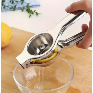 Espremedor De Limão De Alumínio Super Prático Para Casa E Cozinha em Oferta na Shopee
