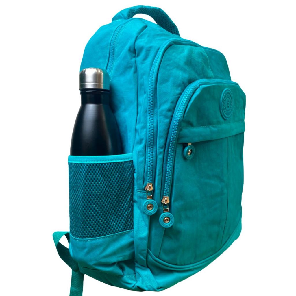 Mochila Escolar Feminina Nylon Bolsa Impermeável Reforçada Resistente em Oferta na Shopee