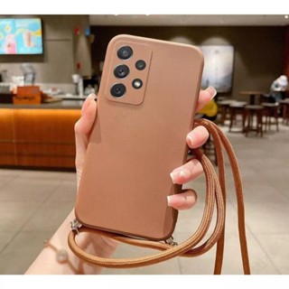 Capa Capinha Case Com Cordão Transversal de luxo Alça para SAMSUNG A01 / A02 / A03 / A03CORE / A04 / A05 / A05S / A10