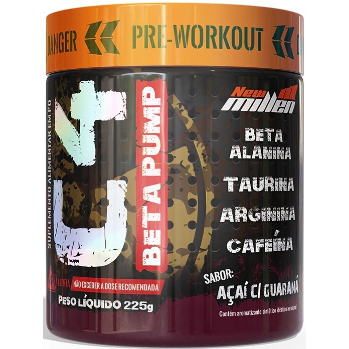 Pre Treino C4 Beta Pump 225g - New Millen Pre Workout em Oferta na Shopee