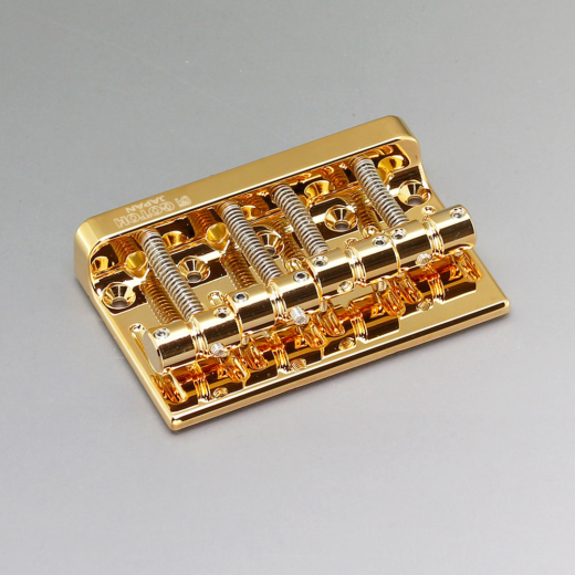 Ponte Baixo 4 Cordas Gotoh 201b-4 Dourado 19mm Jazz Bass
