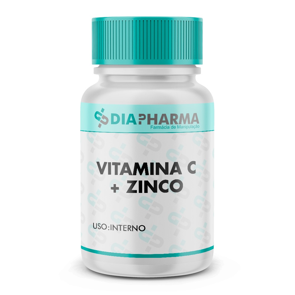 Vitamina C 500mg + Zinco Quelato 30mg