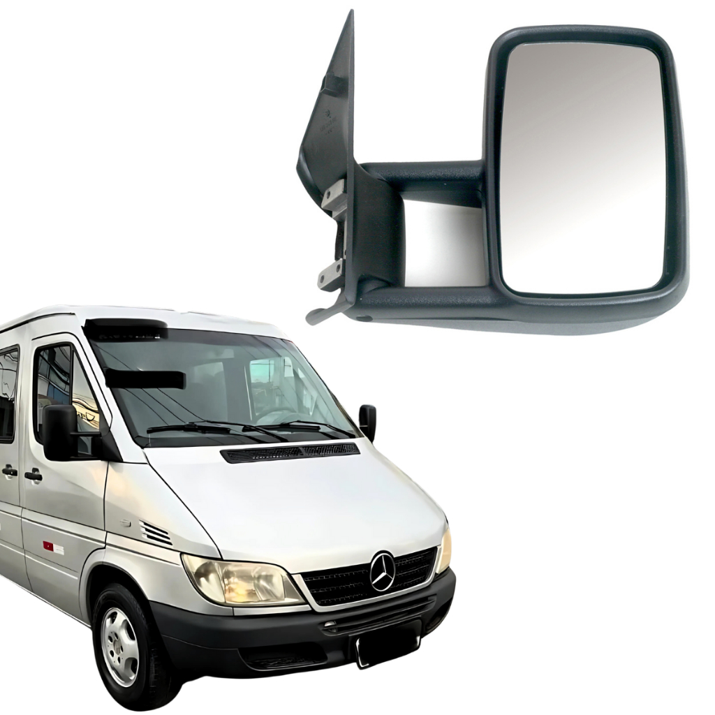 Retrovisor Espelho Sprinter 310/ 312/ 313/ Cdi Direito Manual
