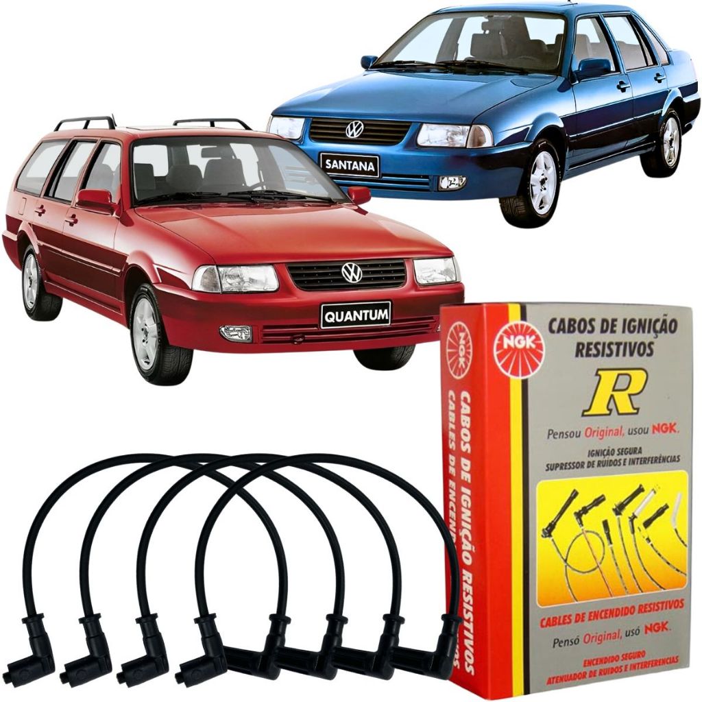 Cabo De Vela Original Ngk Vw Santana 2.0 8v Mi Ap 2000 - Spare Parts and Accessories for Vehicles