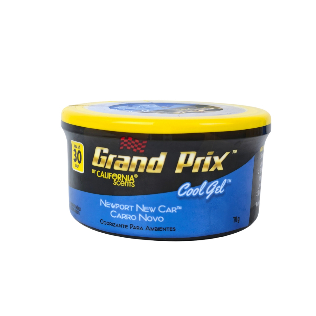Aromatizante Cheirinho de Carros e Ambientes Cool Gel Grand Prix