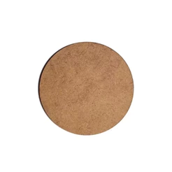 Kit com 50 a 200 Bolachas Redondas de MDF Cru - Diversos Tamanhos (4 a 7cm).