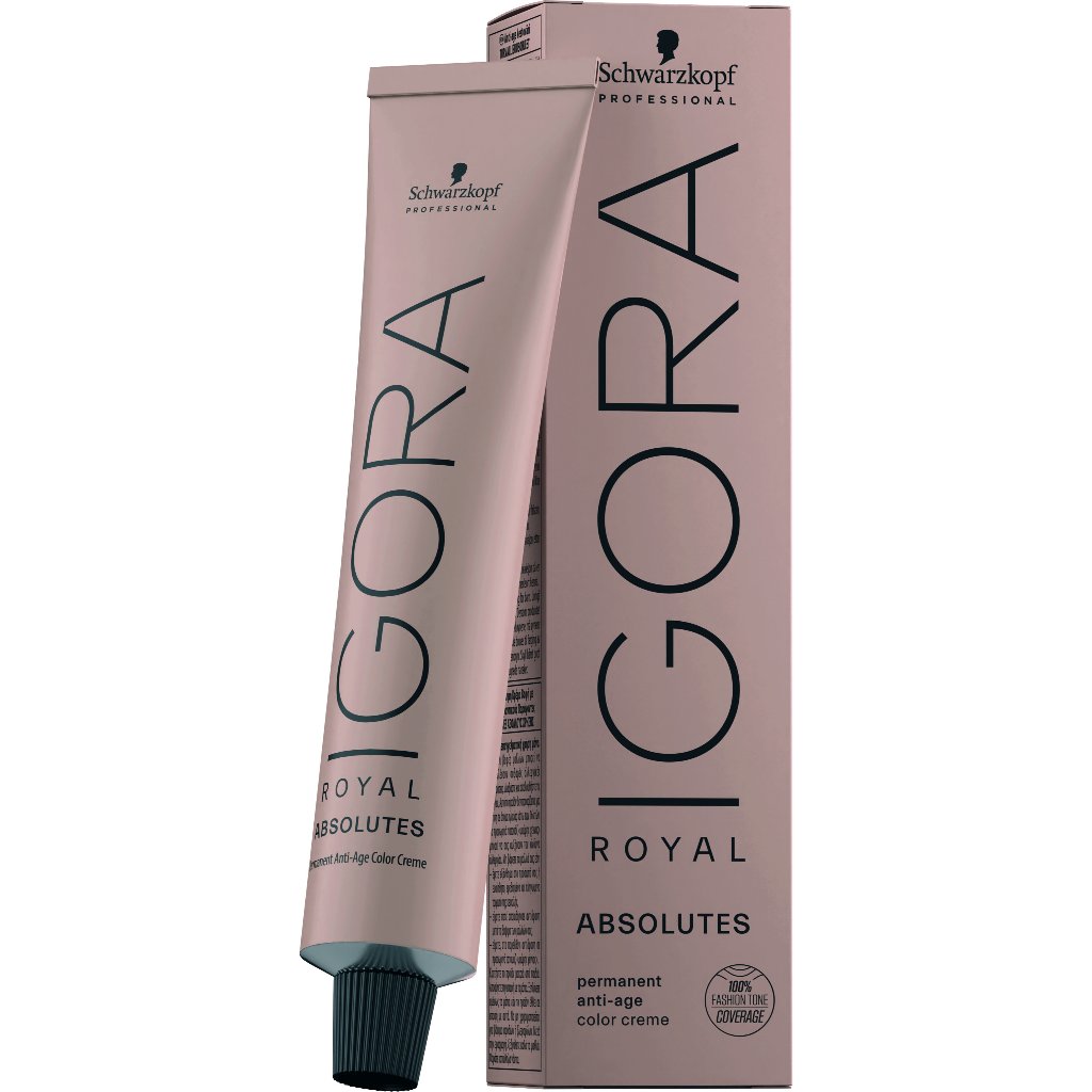Coloração Schwarzkopf Igora Royal Tintura Absolute 5-50 60g CASTANHO CLARO DOURADO NATURAL