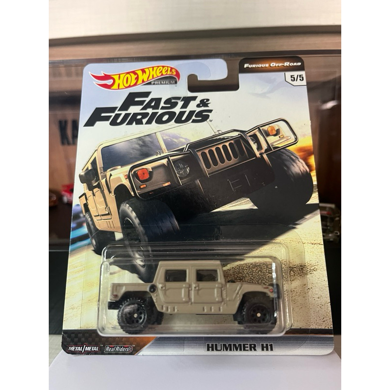 Hot Wheels Premium Fast e Furious Hummer H1