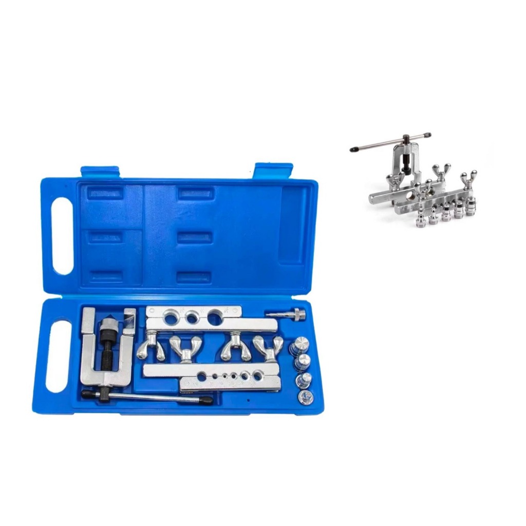 Kit Completo de Flangeador para Tubos de Cobre e Alumínio 8 Peças