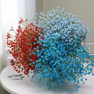 Galho Plantas Mosquitinhos Gypsophila Artificial Floral P/ Decoração Casamento, Arranjos, Decorar Festas - A-519