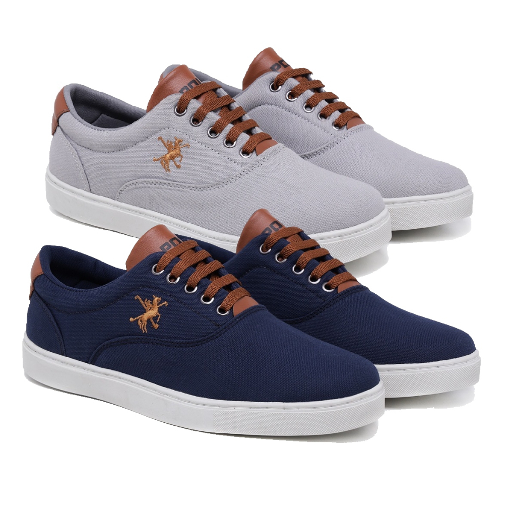 Kit 2 Tênis Sapatenis Masculino Casual Cano Baixo Polo Fran Miami