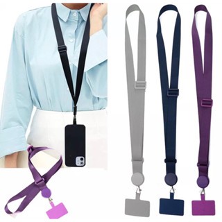 Cordão De Pescoço Grosso Ajustável Universal Para Celular Anti perda Alças Com Cartão Durável Telefone Corda Pendurada
