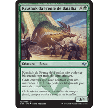 Krushok da Frente de Batalha (Beast) - - Magic The Gathering