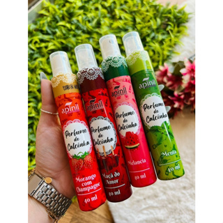 Spray Perfume Intimo de Calcinha Aromatico Sensual Feminino/ Masculino desodorante Apinil 40ml em Oferta na Shopee