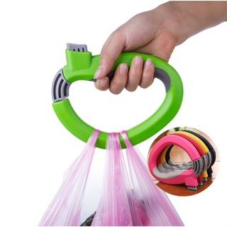 Alça Porta Sacola Carregador de sacola suporte levar sacolas Não machuca a mão em Oferta na Shopee