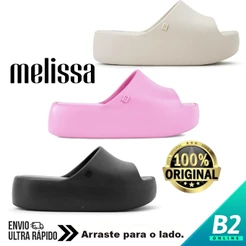 Chinelo Slide Melissa Free Plataforma Feminina Original Com Nota Fiscal e Garantia