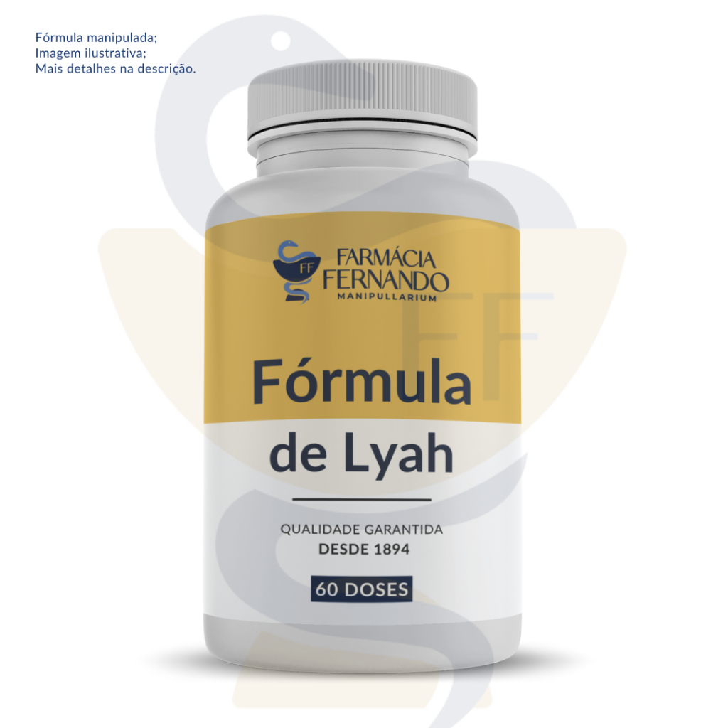 Fórmula de Lyah 60 doses - Qualidade garantida