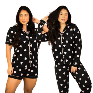 Kit Pijama Longo e Pijama Curto Americano Conforto Amamentação em Oferta na Shopee