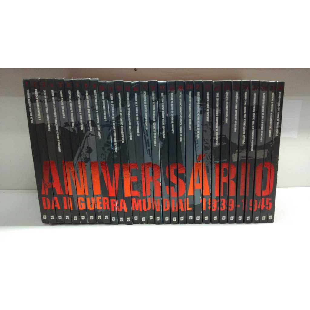 Coleção Completa 70 Aniversário Da Segunda Guerra Mundial 30 Volumes Editora Abril 14708