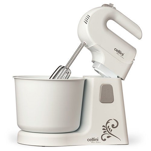 Batedeira Cellini Maxi Deluxe 300W 4 Velocidades Branco