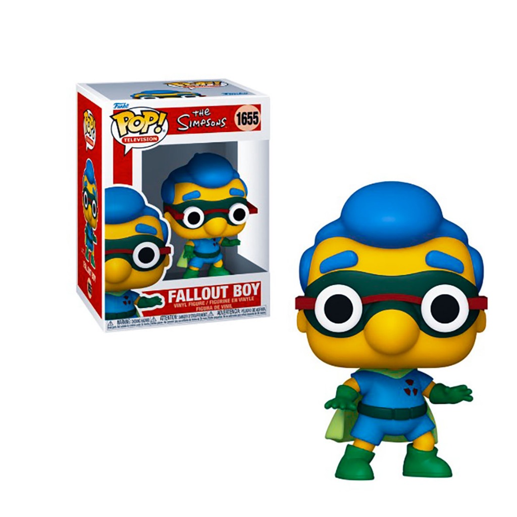 Funko Pop Television The Simpsons Milhouse As Fallout Boy 1655