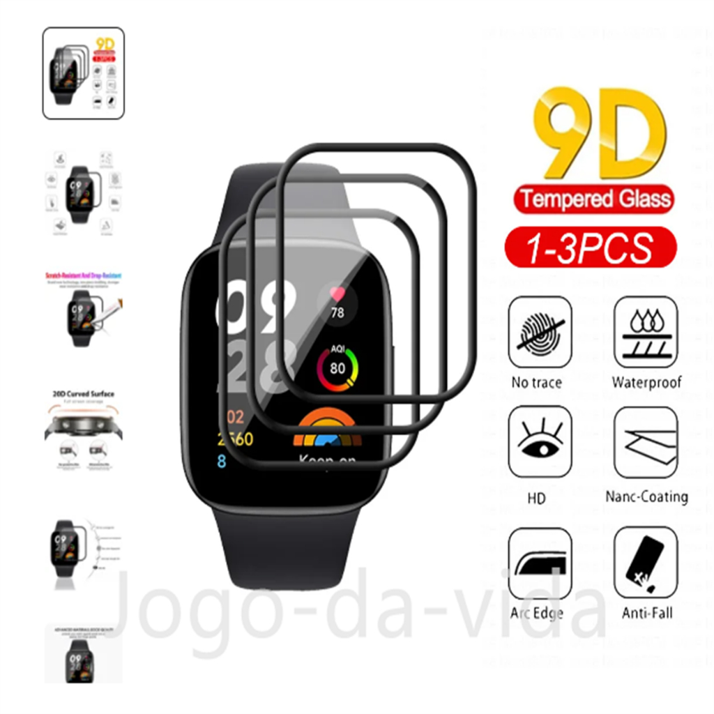 Película Nano Gel E 3d Protetora Anti Impacto Para Xiaomi Redmi Band pro Watch 2 3 4 5 6 Active Lite