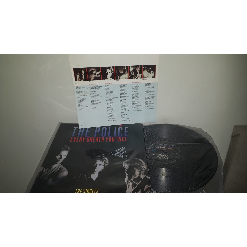 LP The Police Coletânea 1986 Every Breath You Take: The Singles