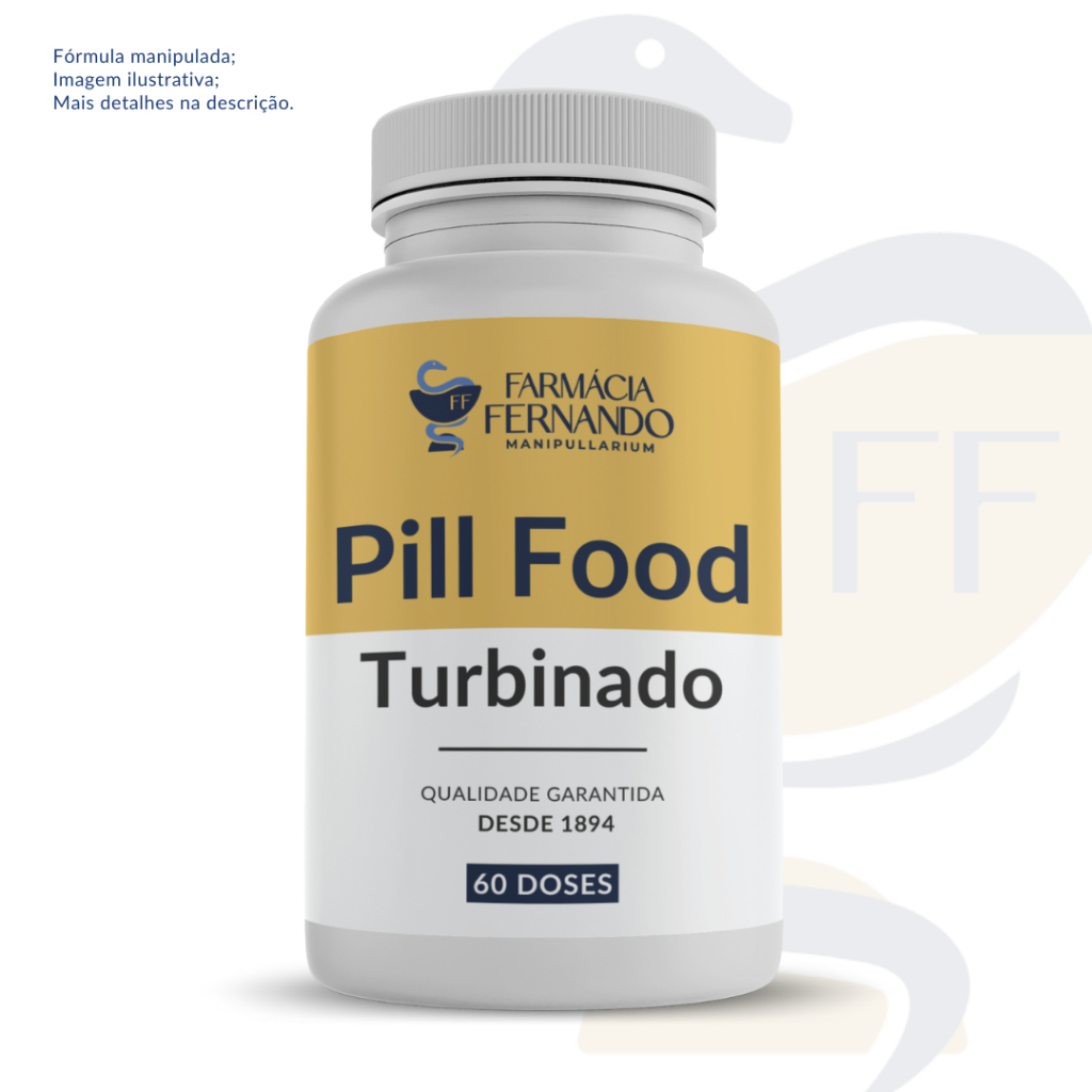 Pill Food Turbinado - Suplemento capilar em Oferta na Shopee