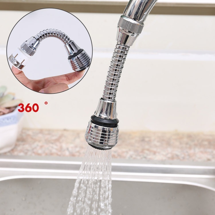Extensor Torneira Cozinha Banheiro Adaptador Flexível Com Arejador 360° Alongador de Bica em Oferta na Shopee