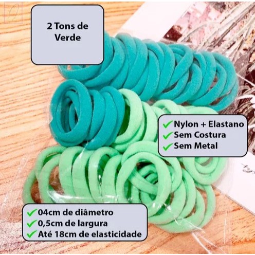ANA1108 KIT 600 Unidades Xuxinha Elástico de Cabelo Xuxinha Criança Adulto Rabicó-Grande · foto 2