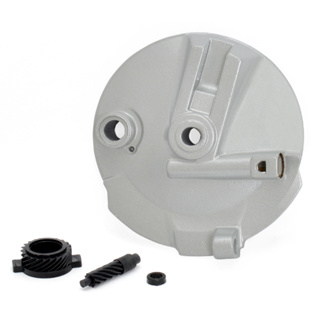 Espelho Dianteiro Prata e Preto Honda CG Titan Fan 150 até 2013 Fan 125 2009 a 2013 Fabreck em Oferta na Shopee