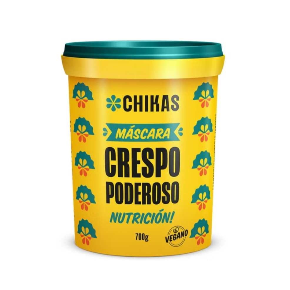 Chikas Máscara Crespo Poderoso - Nutrição 700Gr
