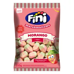 Marshmallow Morango 250g Fini