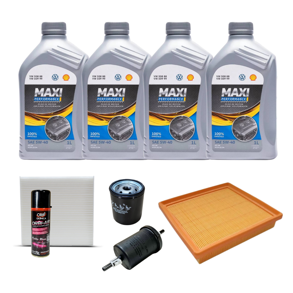 Kit De Filtros Com Oleo  Gol 1.6 8v Msi Acima De 2019 / Voyage 1.6 16v Msi Acima De 2019