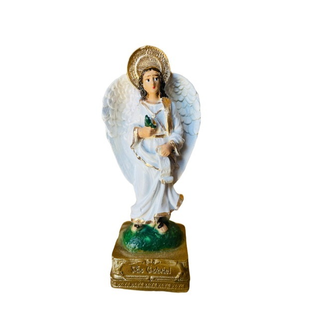 Imagem de Anjo Gabriel mini 10 cm de resina nacional
