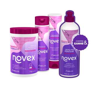 Kit Novex Hialurônico Harmonização Capilar em Oferta na Shopee