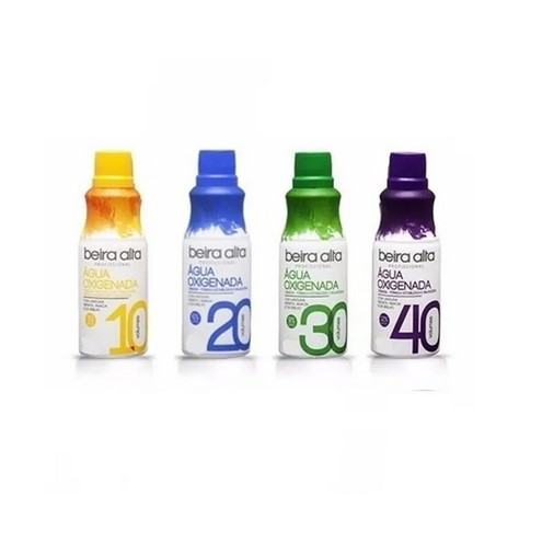 Beira Alta Agua Oxigenada 10, 20, 30 e 40 Volumes 90ml