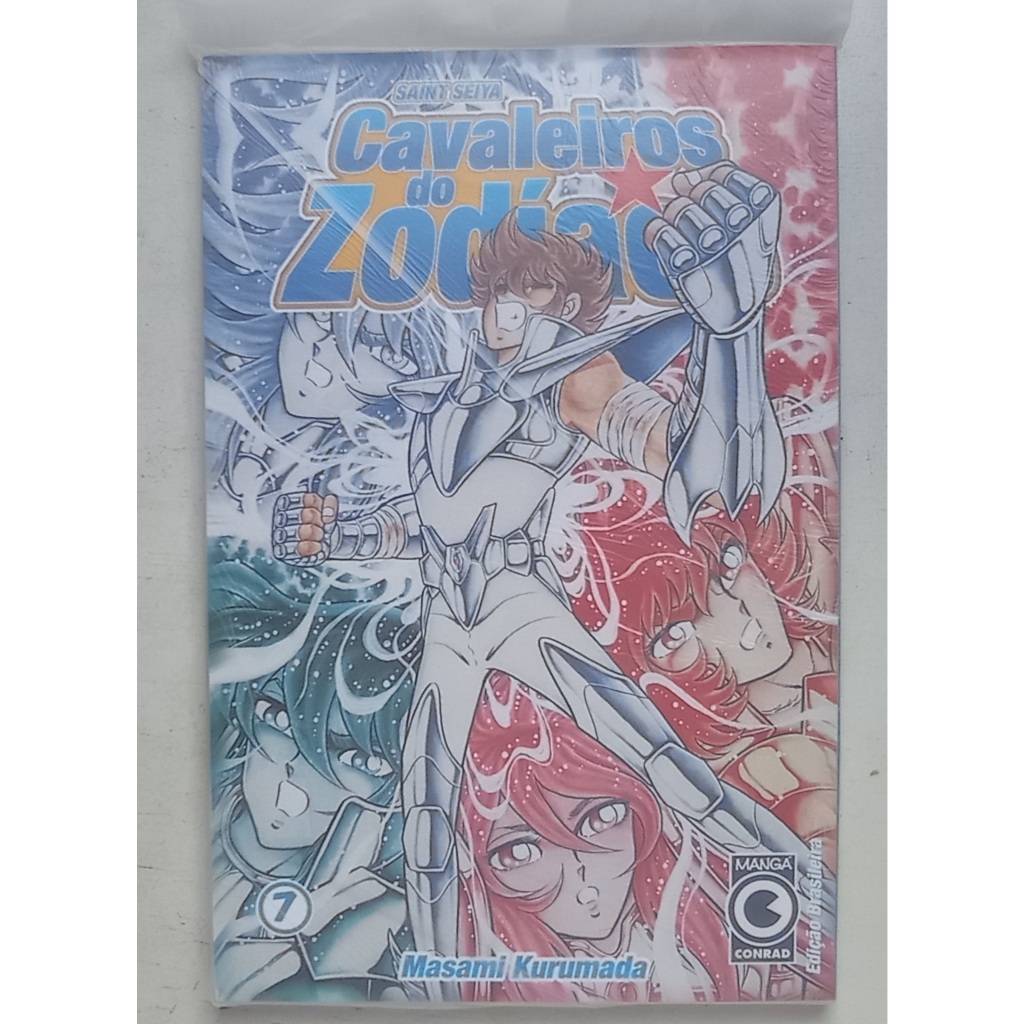 Mangá Cavaleiros Do Zodíaco Nº 7 - Ed. Contad - 1ª Edição